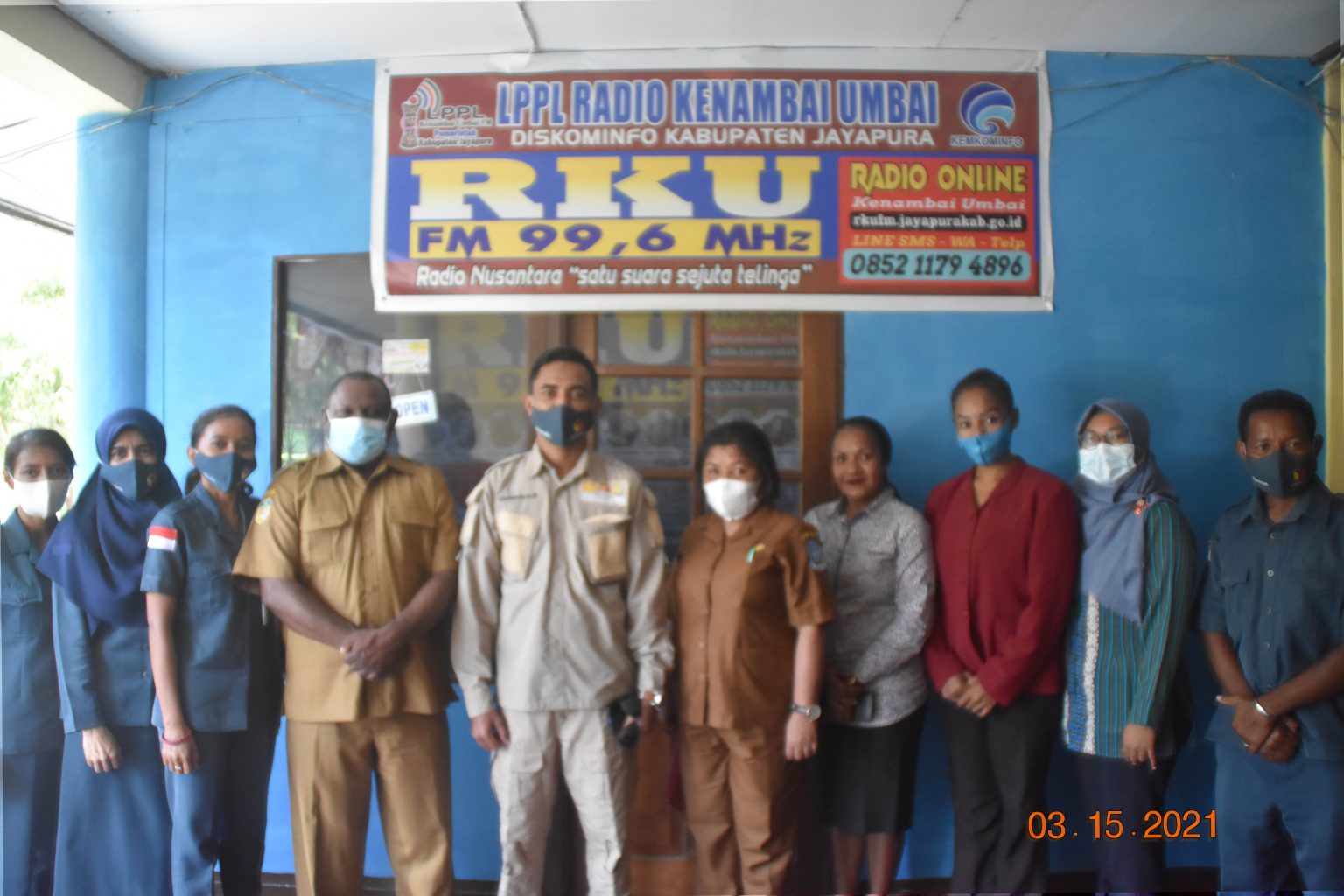 Kunjungi Radio Kenambai Umbay, Bawaslu Siap Mengudara