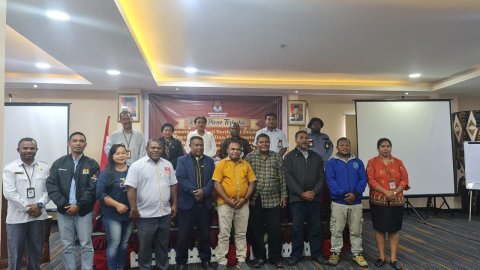 Bawaslu Awasi Penetapan Verifikasi lima Parpol di Kabupaten Jayapura"""