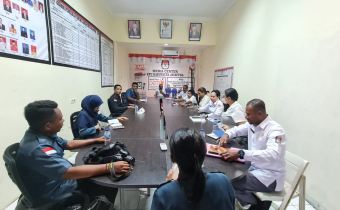 Tahapan Baru Dimulai, Bawaslu Kab. Jayapura Datangi KPU Kab. Jayapura